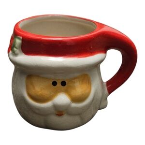 Vintage Royal Norfolk Santa Claus Face Cup Mug